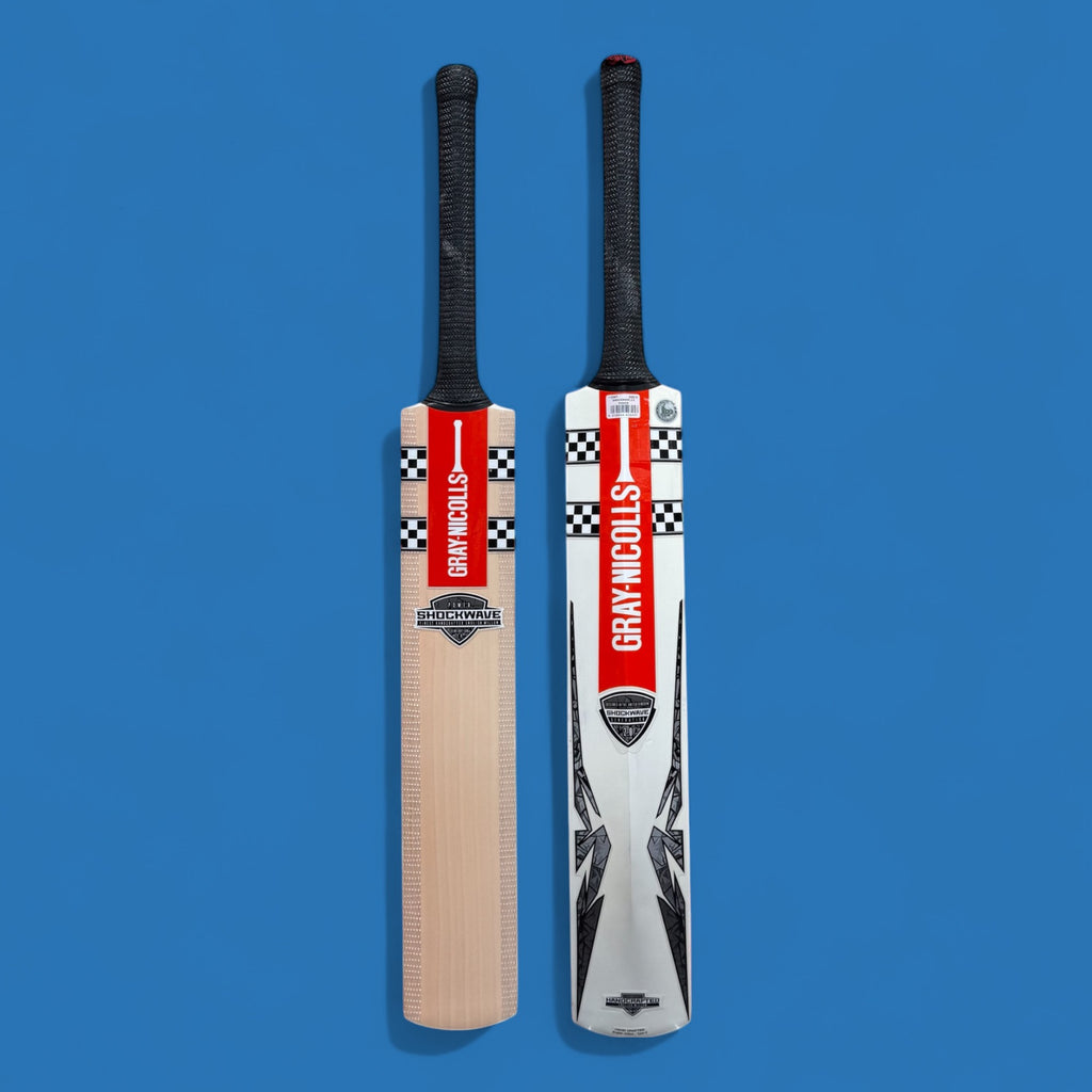 Gray Nicolls Shockwave 2.0 Power Junior Cricket Bat — front view
