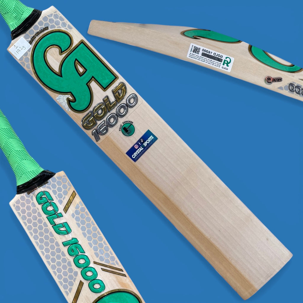 CA Gold 16000 English Willow Cricket Bat — front view