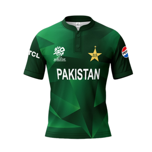 2024 Pakistan New Cricket World Cup Jersey Shirt