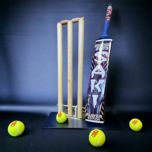 Saki 'Black Cobra' Tapeball Cricket Bat