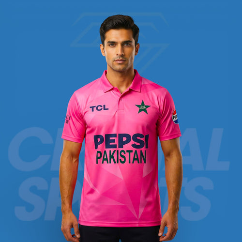 Pakistan Cricket Special Edition Pink Jersey