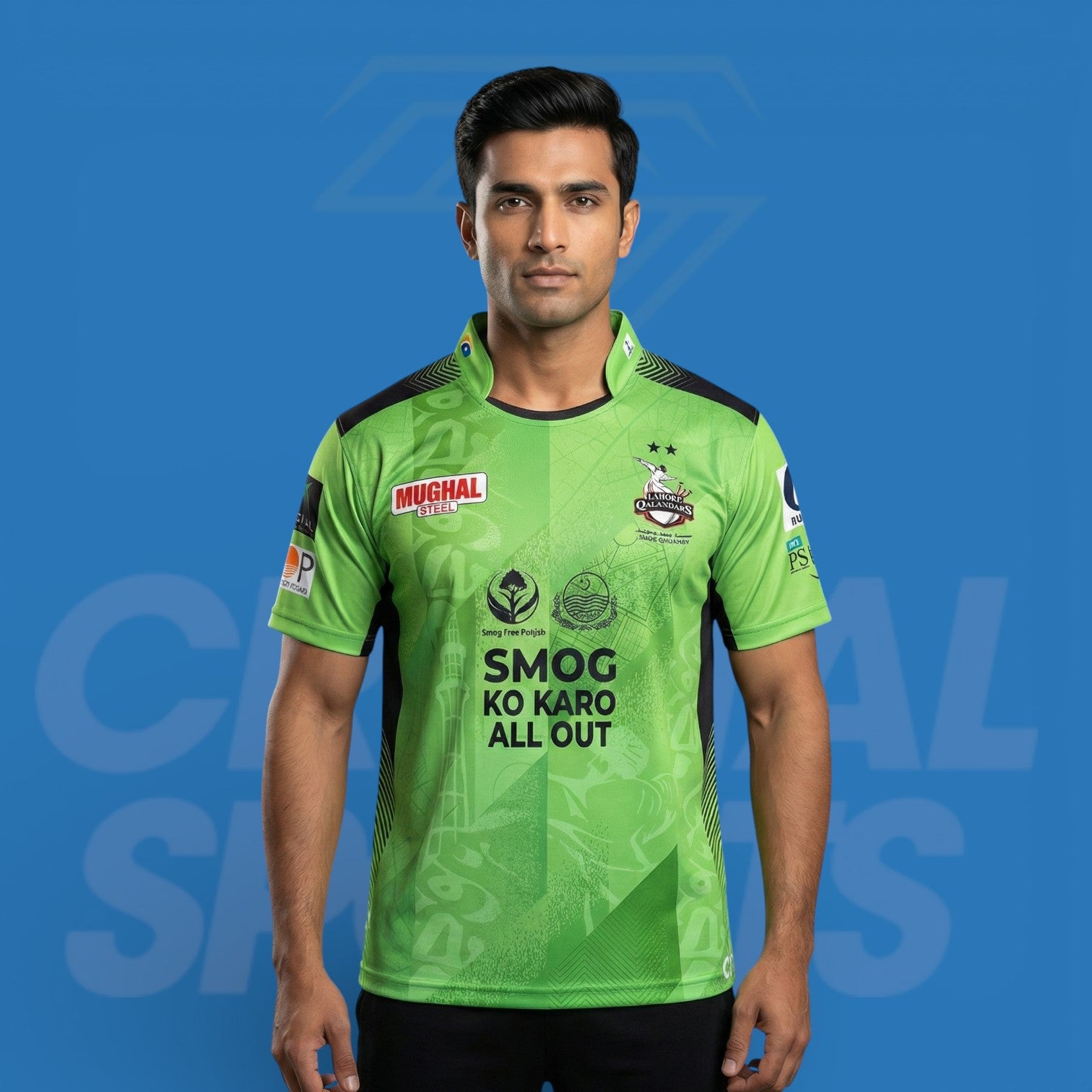 Lahore Qalandars PSL 2025 Cricket Shirt – Crystal Sports