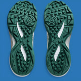 Asics Gel Peake 3 Cricket Grippers - White/Jasper Green 7
