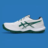 Asics Gel Peake 3 Cricket Grippers - White/Jasper Green 5