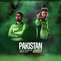 Personalised Pakistan Cricket 2025 Champions Trophy Shirt/Jersey