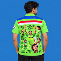Pakistan 1992 Cricket World Cup Shirt - Imran Khan Edition 2
