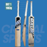 MB Malik World Class Edition English Willow Cricket Bat image 2