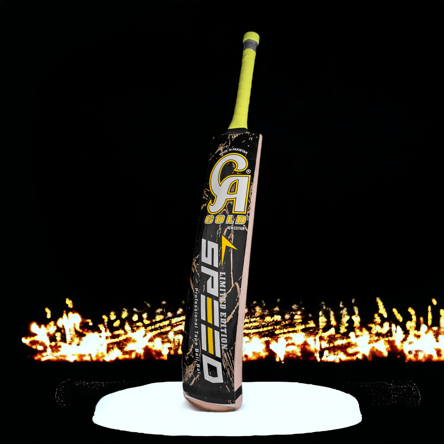CA Gold Speed Coconut Willow Tape Tennis Cricket Bat