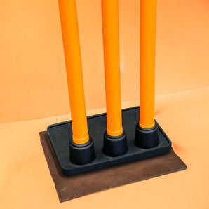 Rubber Base Plastic Cricket Stumps | Wickets