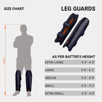 Moonwalkr Cricket Batting Pads 2.0 - Blue 6