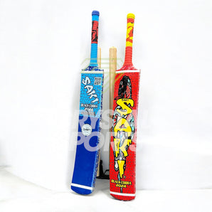 Saki 'Black Cobra' 2024 Tapeball Cricket Bat