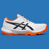Asics Gel Peake 3 Cricket Grippers - White/Midnight 3