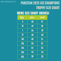 Personalised Pakistan Cricket 2025 Champions Trophy Shirt/Jersey