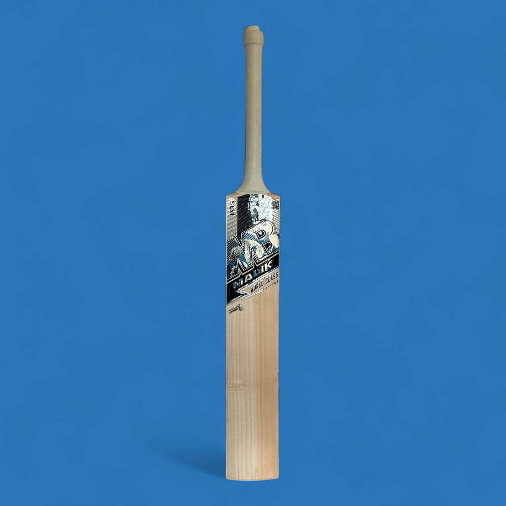 MBS World Class Edition English Willow Cricket Bat — front view
