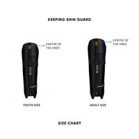 Moonwalkr Wicket Keeping Pads - Black 6
