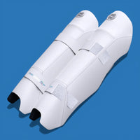 Moonwalkr Wicket Keeping Pads - White 2
