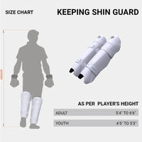 Moonwalkr Wicket Keeping Pads - White 5