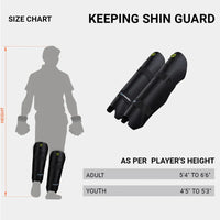 Moonwalkr Wicket Keeping Pads - Black 5
