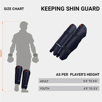 Moonwalkr Wicket Keeping Pads - Blue 6