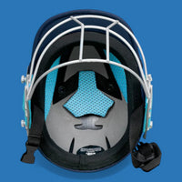 Shrey Star Junior 2.0 Steel Cricket Batting Helmet - Navy 4