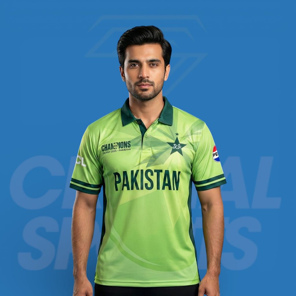 Personalised Pakistan Cricket 2025 Champions Trophy Shirt