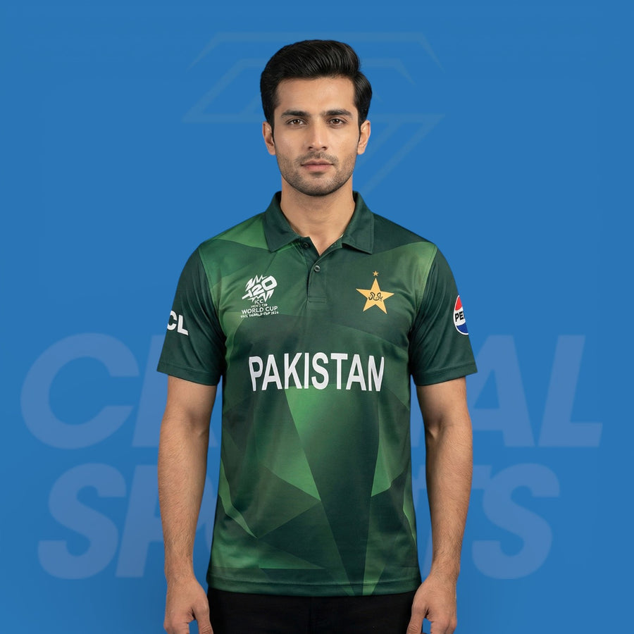 Personalised Pakistan 2024 T20i Cricket World Cup Shirt