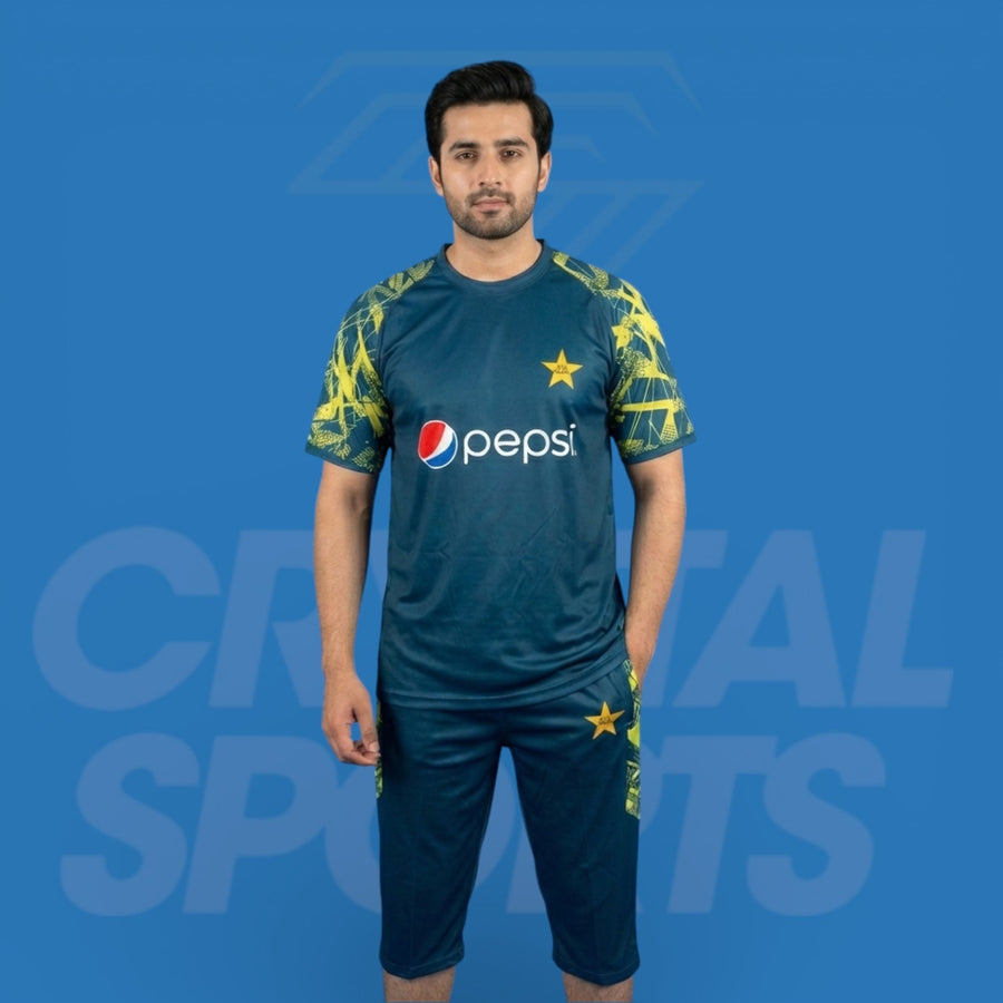 Pakistan Cricket 2025 Training Shirt Set