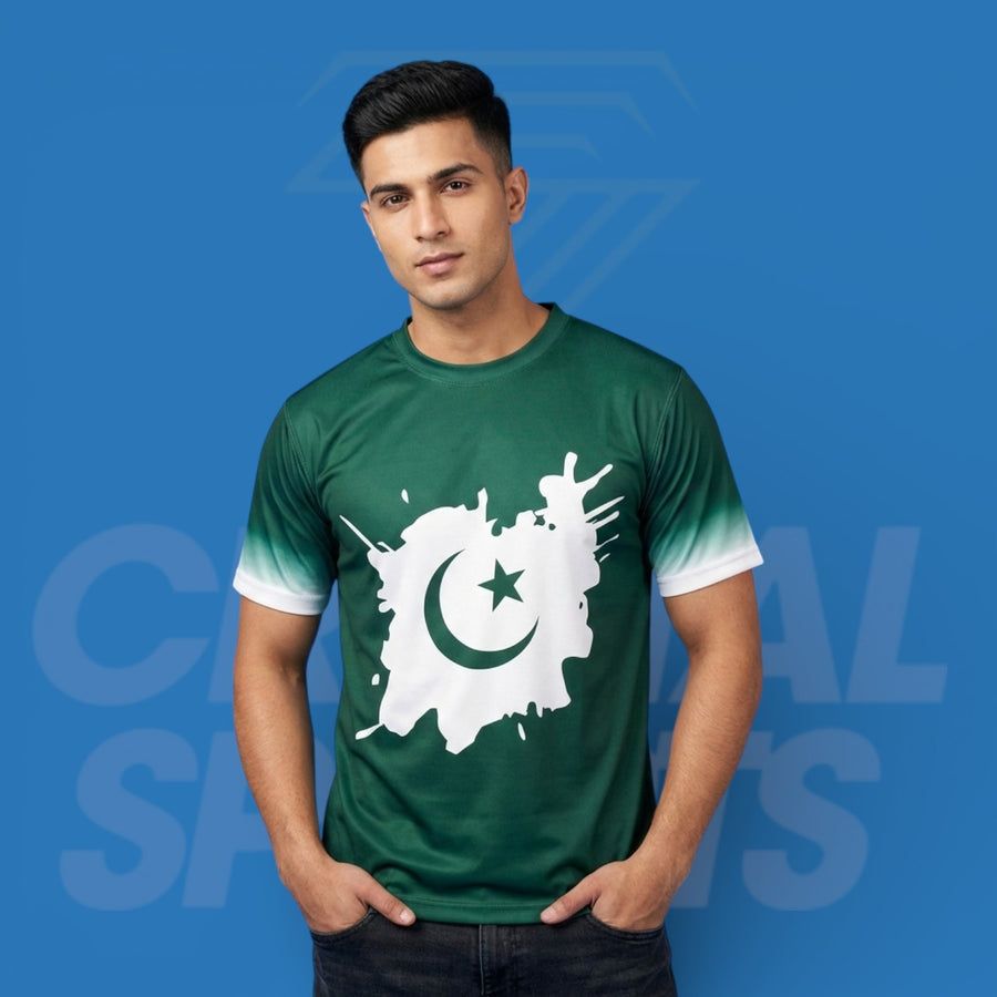 Pakistan Splash Flag Shirt
