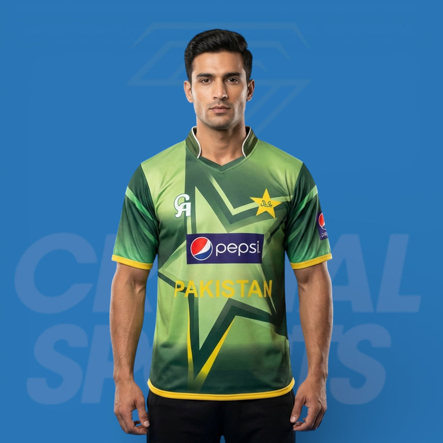 Pakistan CA Green Star Original Shirt/Jersey