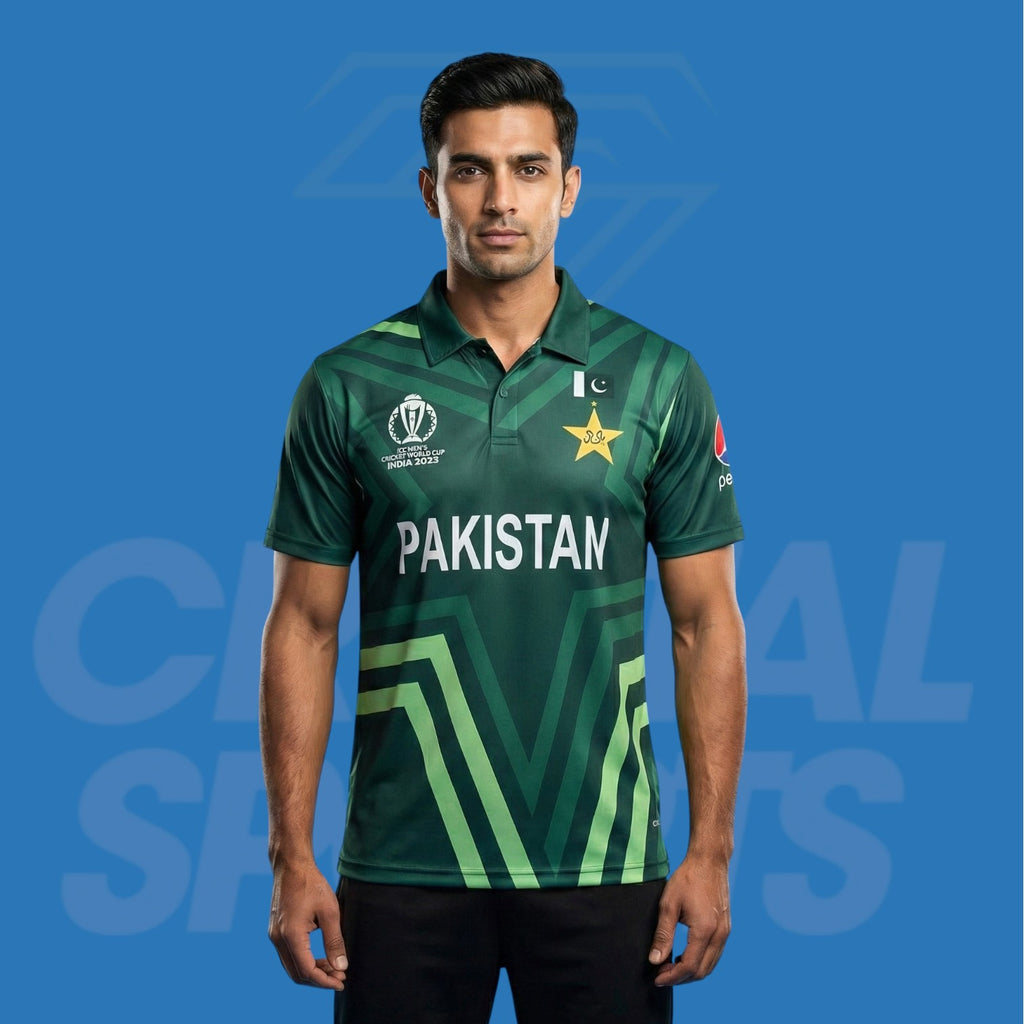 Personalised Pakistan 2023 Cricket World Cup Shirt
