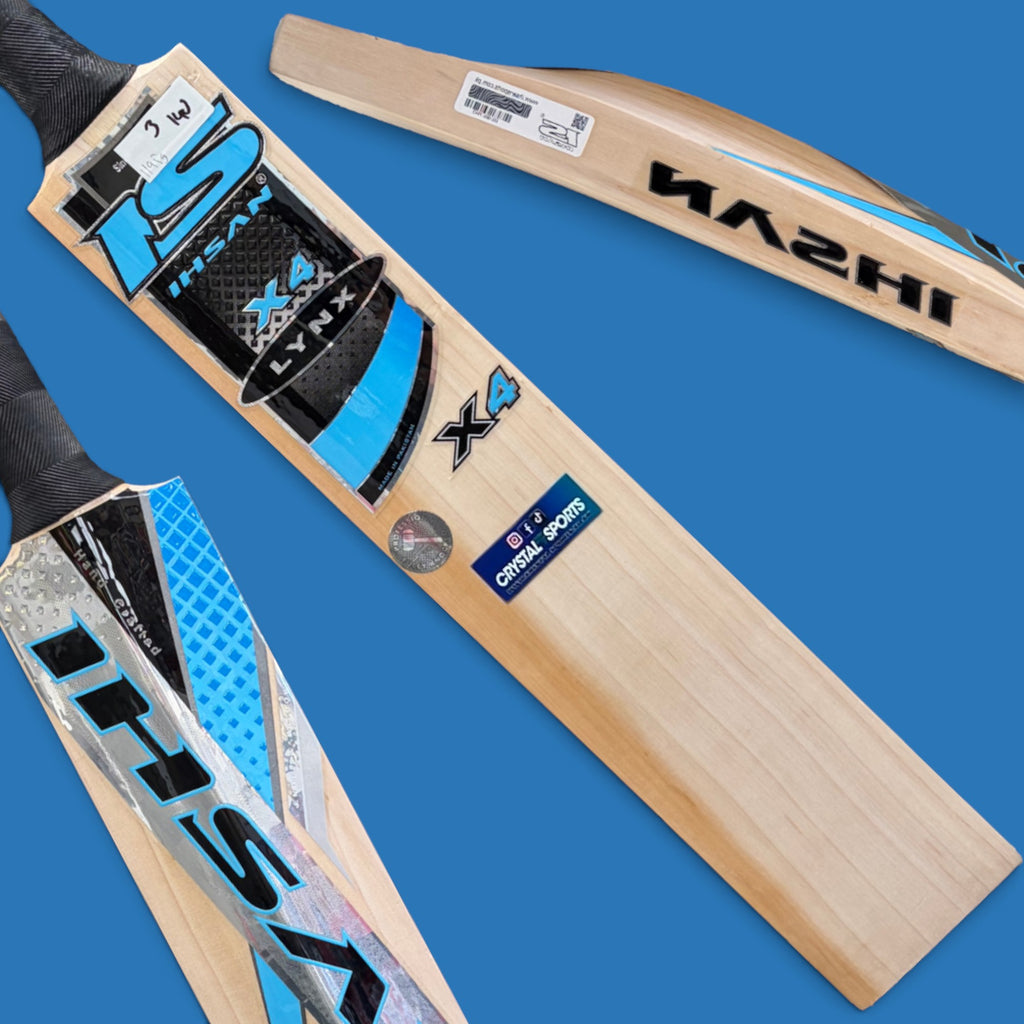 Ihsan X4 English Willow cricket bat, hand-picked blade with an enlarged sweet spot
