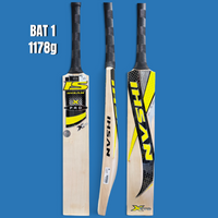 Ihsan X-Pro English Willow cricket bat, view 2 of 4